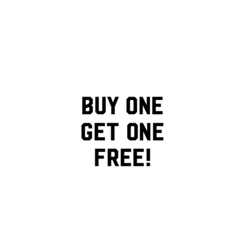 BOGO - Clothes marked with a ❤️ are buy one, get one free!